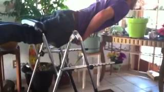 Inversion, hanging upside down, pain relief