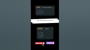 Guess the Output in Python | video 18 | #code #correctcoding #codingbat #python #trending  #flasks