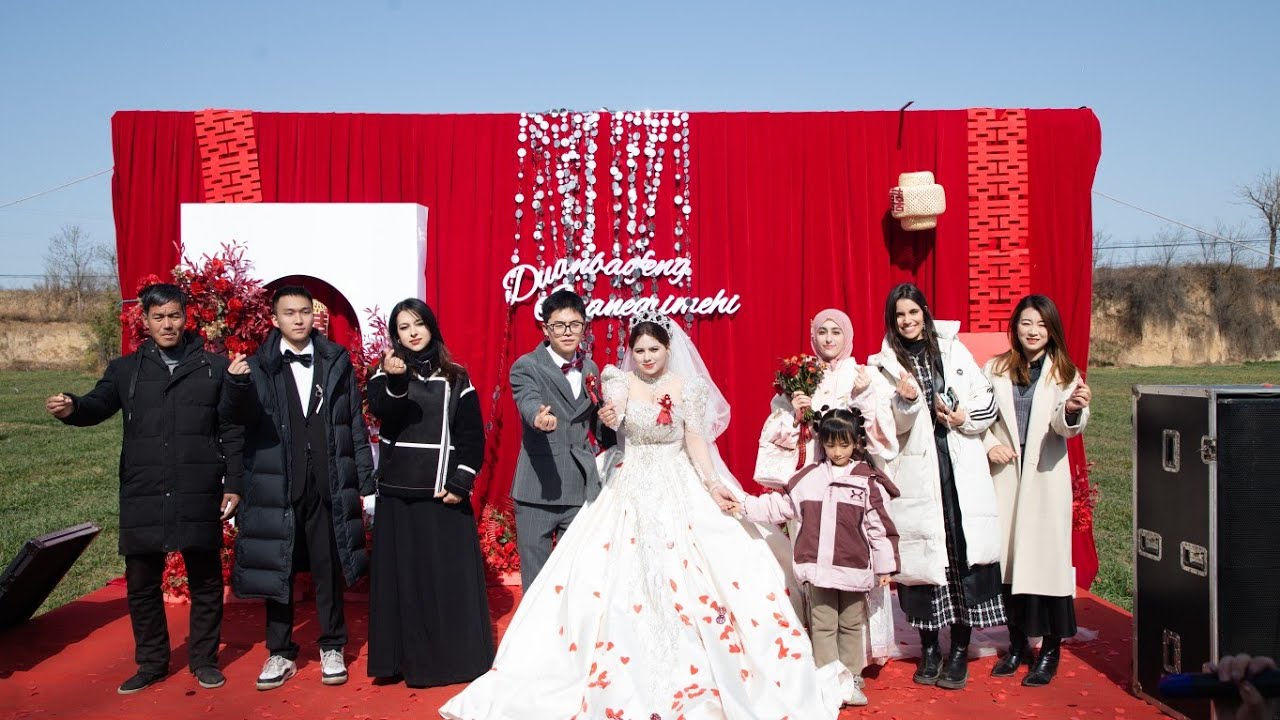 Chinese wedding moroccan bride 