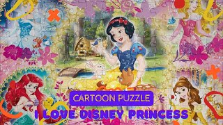 Cartoon Puzzle : I Love Disney Princess screenshot 3