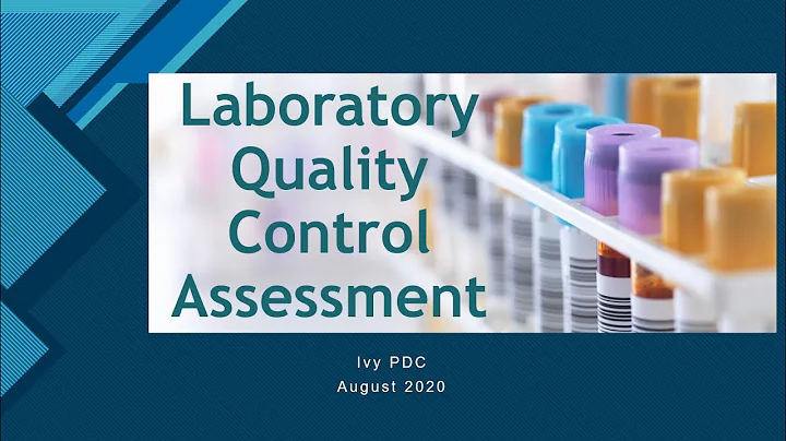 Laboratory Quality Control Assessment