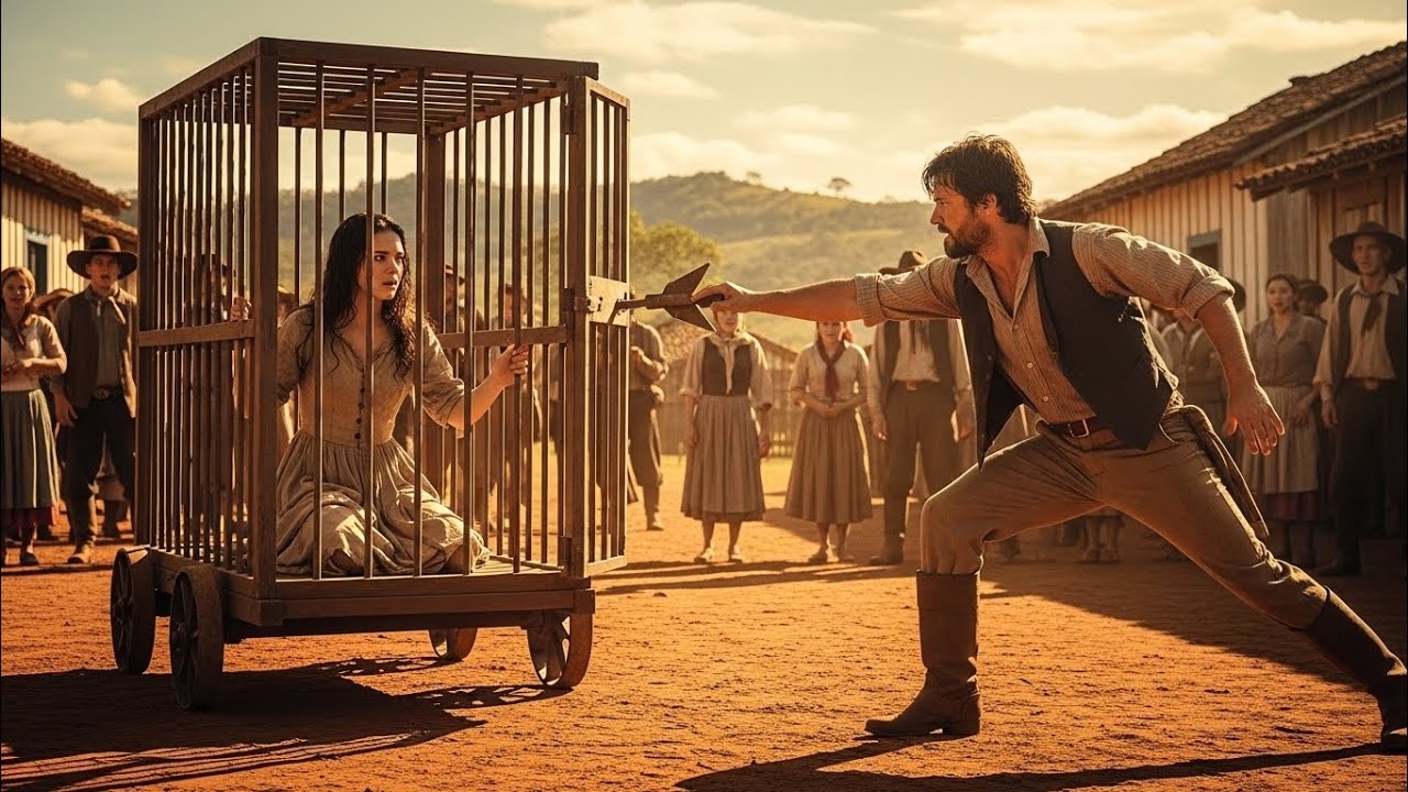 FAZENDEIRO HUMILDE ENCONTRA JOVEM TRANCADA EM UMA JAULA… A DECISÃO DELE CHOCOU A CIDADE