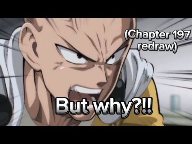 Why One Punch Man Manga Chapter 197 redraw didn't get released this week?!!