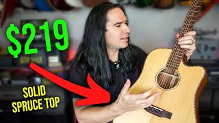 The Absolute Best Value Acoustic Guitar in 2026 (acoustic electric with solid spruce top!)