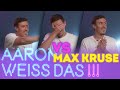 Quiz gegen Fussballprofi MAX KRUSE! | Aaron weiß das! (Fußball Edition)