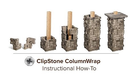 How to Install ClipStone ColumnWrap | DIY & Professional Installation