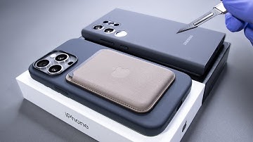 iPhone 15 Pro Max Vs Samsung Galaxy S24 Ultra Unboxing and Camera Test - ASMR