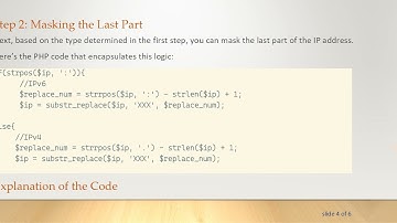 How to Mask Both IPv4 and IPv6 Addresses in PHP
