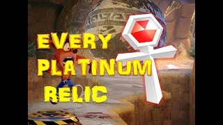 EVERY PLATINUM RELIC - Crash Bandicoot 2 - N Sane Trilogy