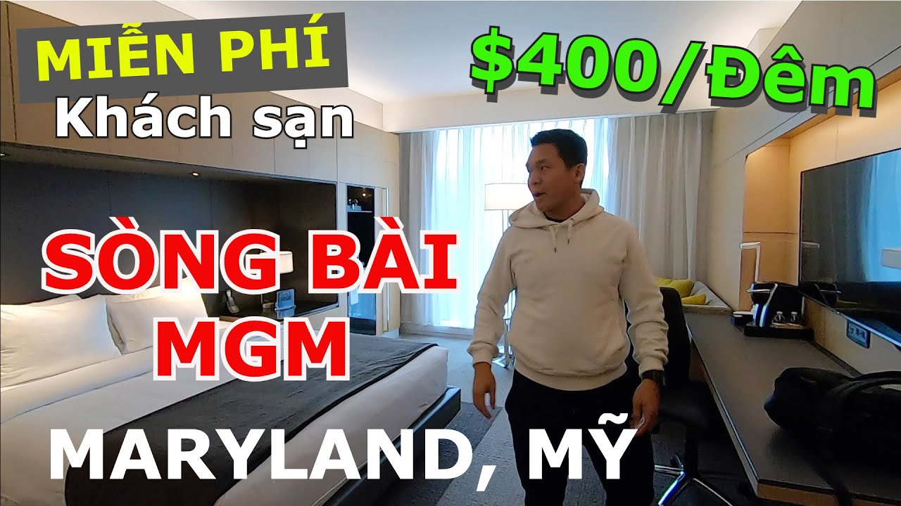 MIỄN PHÍ PHÒNG KS SÒNG BÀI MGM ĐẲNG CẤP GIÁ $400/ĐÊM & CHUYẾN ĐI ĐẾN VÙNG ĐẤT QUYỀN LỰC NHẤT NƯỚC MỸ