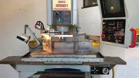 Bridgeport interact 4, heidenhain tnc2500 cnc control