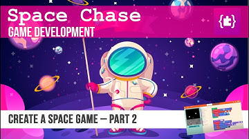 MakeCode Arcade   Lesson 3   Create a space themed game with a main player and enemies Part [2/2]