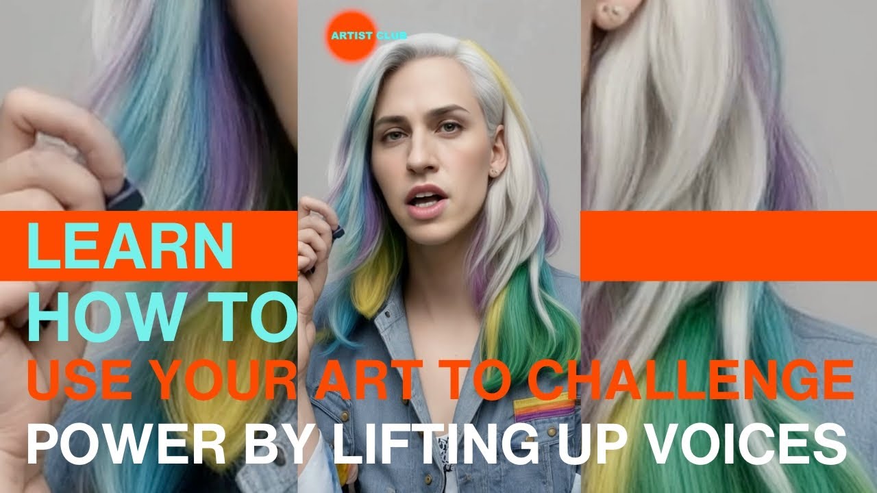 LEARN HOW TO USE YOUR ART TO CHALLENGE POWER BY LIFTING UP VOICES - YouTube