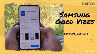 New *Good Vibes on One UI 5* Samsung S22 | Is it good option for Deaf and Blind people ? screenshot 2