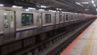 E235系1000番台クラJ-17編成+クラF-10編成横浜駅発車