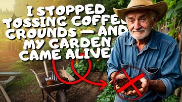 Don’t Throw Away COFFEE Grounds — DO This Instead for Healthy Plants!