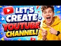 #How to create youtine channel