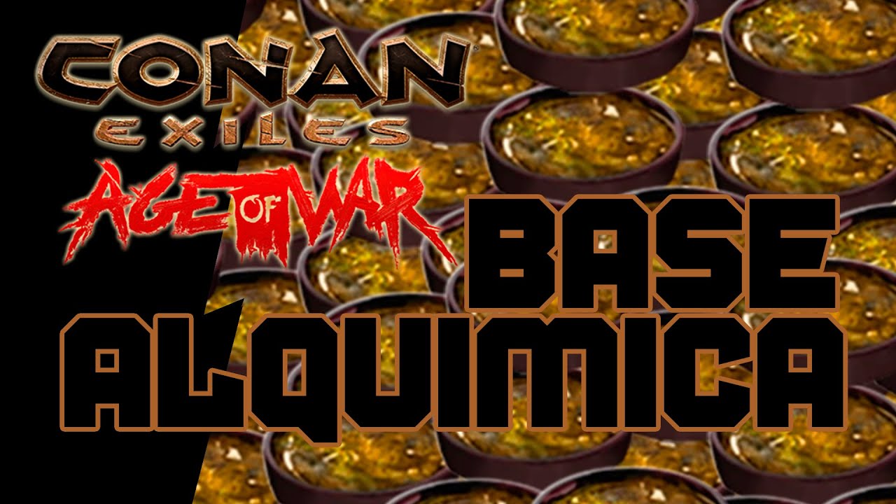 Como fazer base alquímica no Conan Exiles 2024