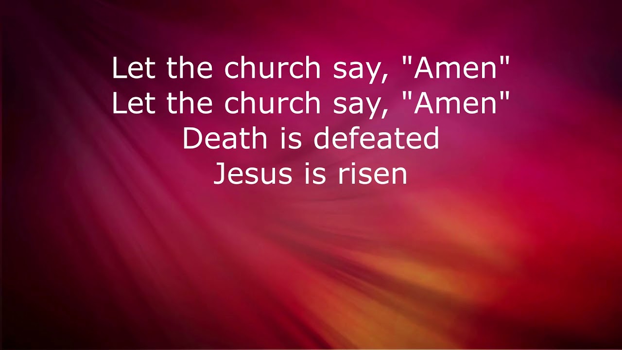 Amen Simple Gospel - Kari Jobe with Lyrics - YouTube