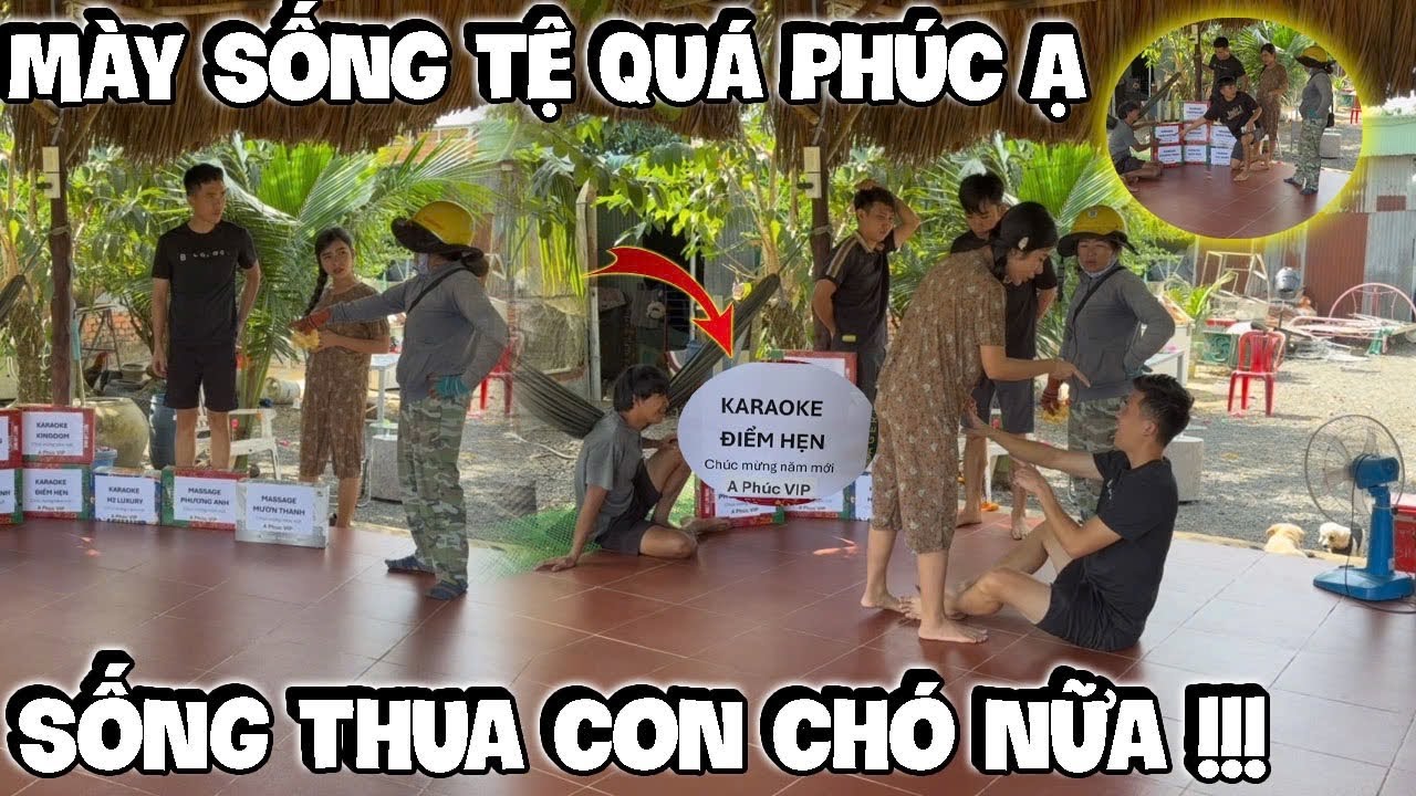 Phúc Lỏ đi bia ô, massage bị Vợ - Dì 2 phát hiện và Cái Kết 