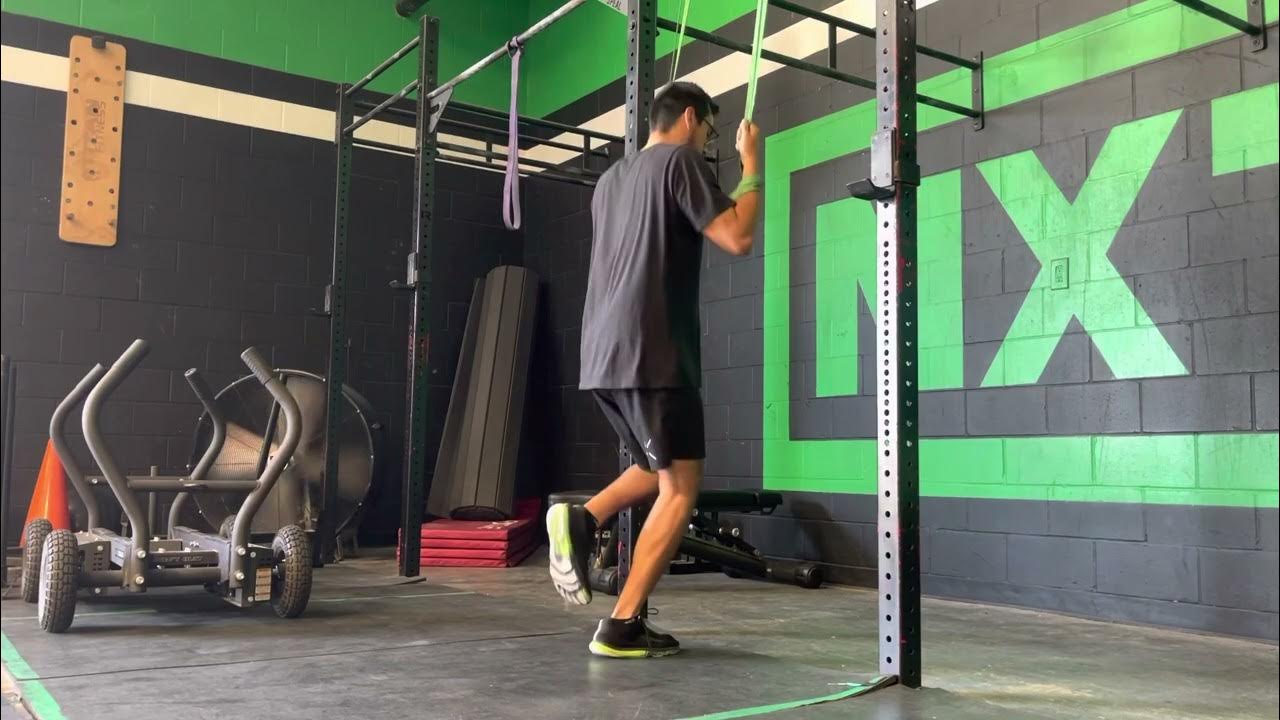 Band assisted pogo hops (stiffness/ Earlymid stage ACL rehab) YouTube