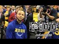 We surprised Stephen Curry at Game One of the 2018 NBA finals