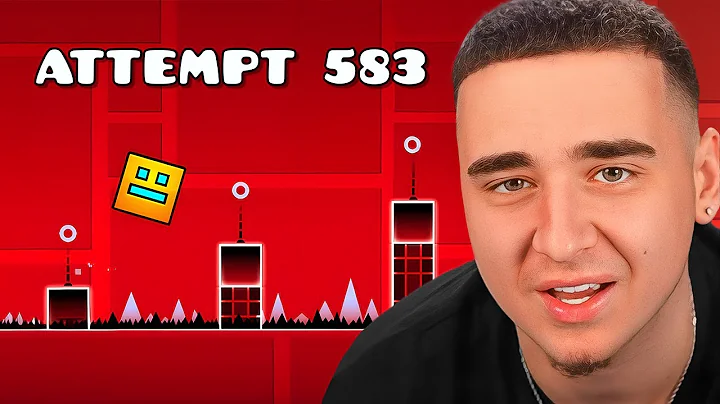 Playing Geometry Dash For The First Time