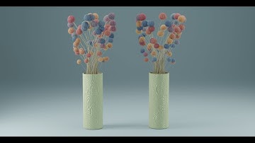 Flower Vase #blender #3d #modeling