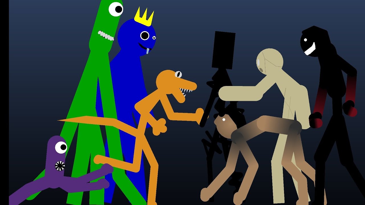 Rainbow Friends vs Backrooms Entities