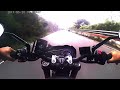 Triumph Street Triple 765R/ Nandi Hills downhill.