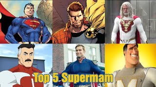 Top 5 Character Who has Supermans power || SPOILER AHEAD ||