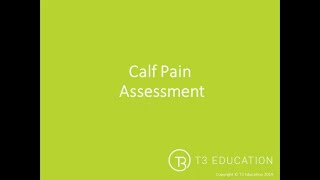 Injury Assessment: Calf Pain