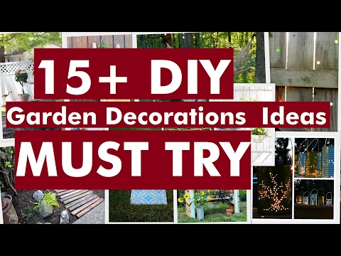 15+ DIY Garden Decorations Ideas - Must Try