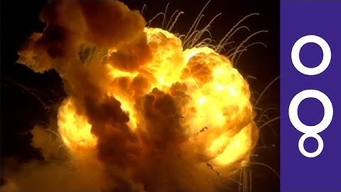 Antares Rocket Explodes At Liftoff