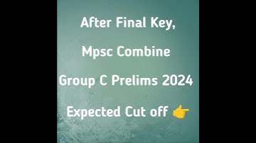 Mpsc Group C Pre |Expected Cutoff |Group C Pre cutoff #ytshorts#viral#shortsfeed#mpsc #youtubeshorts