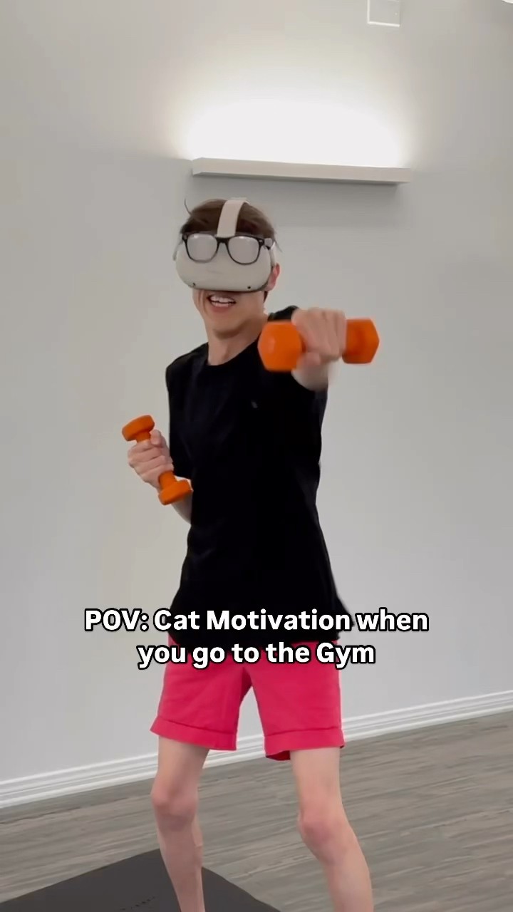 POV: Kitty Cat Motivation at the GYM iB Animation: ​⁠@ChrisOVEMERY #TheManniiShow.com/series