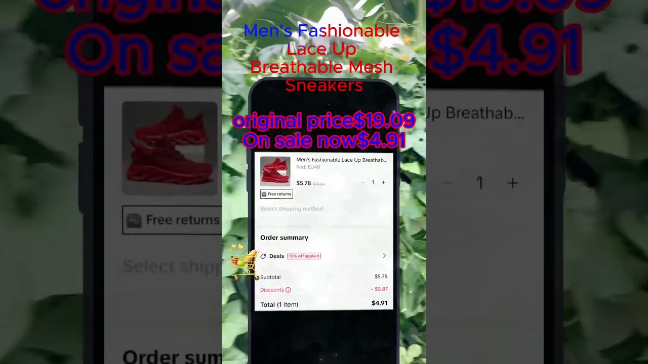 Men's Stylish Lace-Up Mesh Sneakers | Comfortable Running Shoes