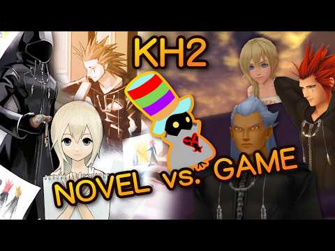 Kingdom Hearts 2: Novel vs. Game (Part 1 of 2)