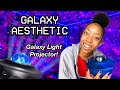 TURNING MY ROOM INTO A GALAXY!! 🪐✨Galaxy Star Light Projector With Music! Unboxing & Review!