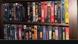 (2024) HORROR VHS Collection Overview, Rare Clamshells, Big Boxes, Limited Out of Print Sci Fi