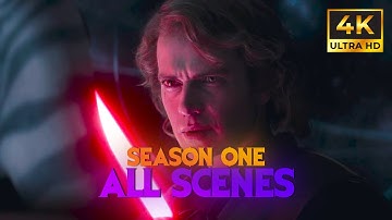 Anakin Skywalker All Scenes 4K - Ahsoka Series