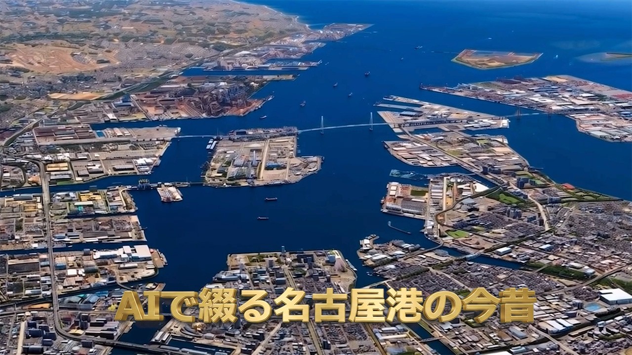 AIで綴る名古屋港の今昔[Network2010]