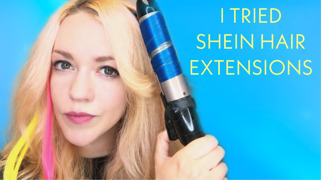 I Tried SHEIN Clip In Hair Extensions YouTube