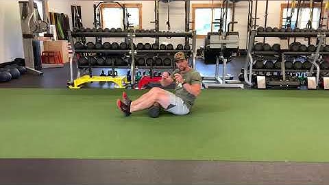 SL Isometric Bridge on Roller - Hamstring strength