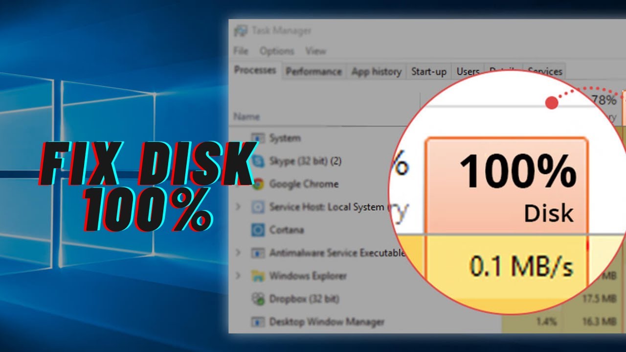 Fast Resolve Problem Make Windows 10 Fast & Resolve Error 100% Disk - Hacker Computer School ...