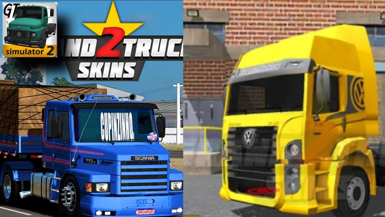 Grand Truck Simulator 2 Tips How To Apply Skins Como Aplicar Skins Youtube