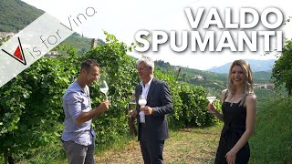 How They Grow & Make & Bottle Prosecco - Visit & Tasting Valdo Spumanti Winery in Prosecco Italy