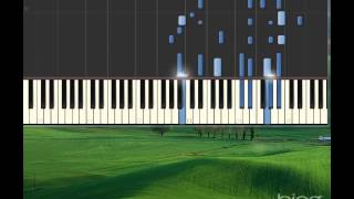 Grillen in D flat, Fantaisiestuck opus 12, No 4 [Piano tutorial by Synthesia]