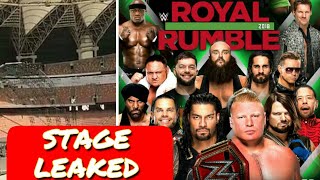 Wwe Greatest Royal Rumble Stage Leaked !