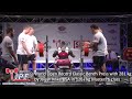 World Open Record Classic Bench Press with 281 kg by Jaisyn Mike USA in 120+ kg class 281